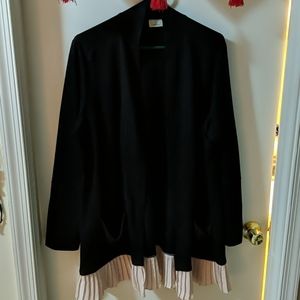 Logo Lounge black cardi WITH POCKETS